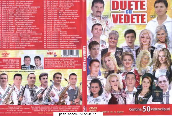 playlist :

1.lena si ionica - eu-s barbat si ionica - am si eu o si ionica - spune-mi mai si
